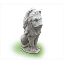 Статуя льва из бетона для сада